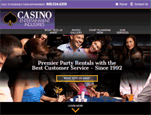 Tablet Screenshot of casinoei.com